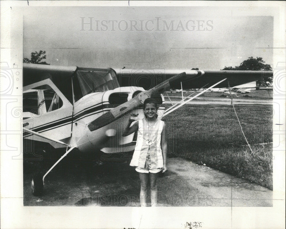 1972 Press Photo Susie Reynolds Airshow - Historic Images