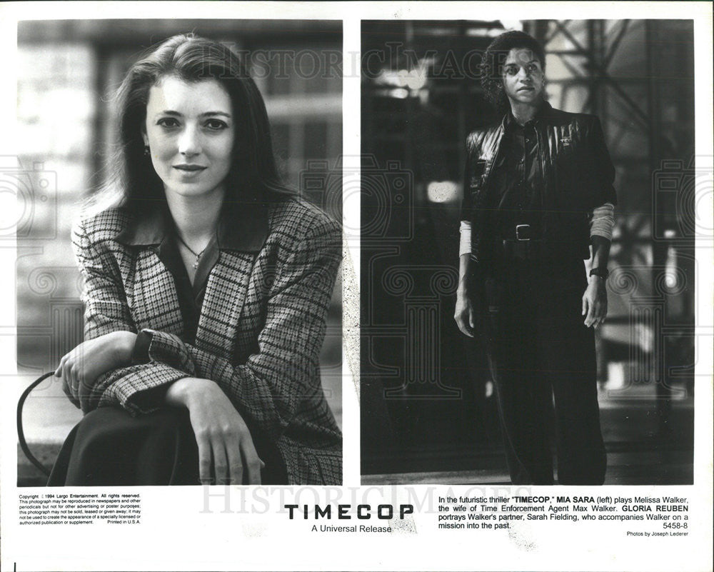 1997 Press Photo Gloria Reuben Timecop Actress - Historic Images