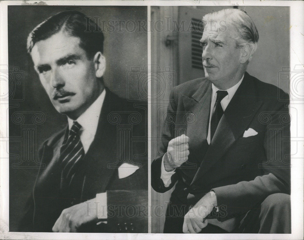 1954 Press Photo British Politician Prime Minister Anthony Eden - Historic Images