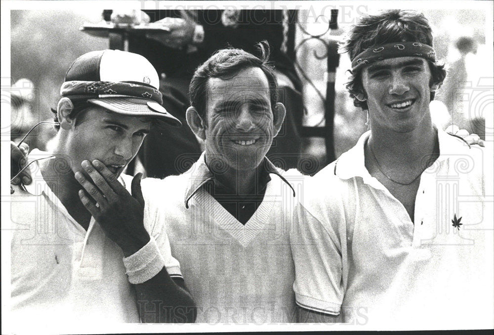 1980 Press Photo CHUCK MORRISON COACH HIGH SCHOOL STATE TENNIS - Historic Images