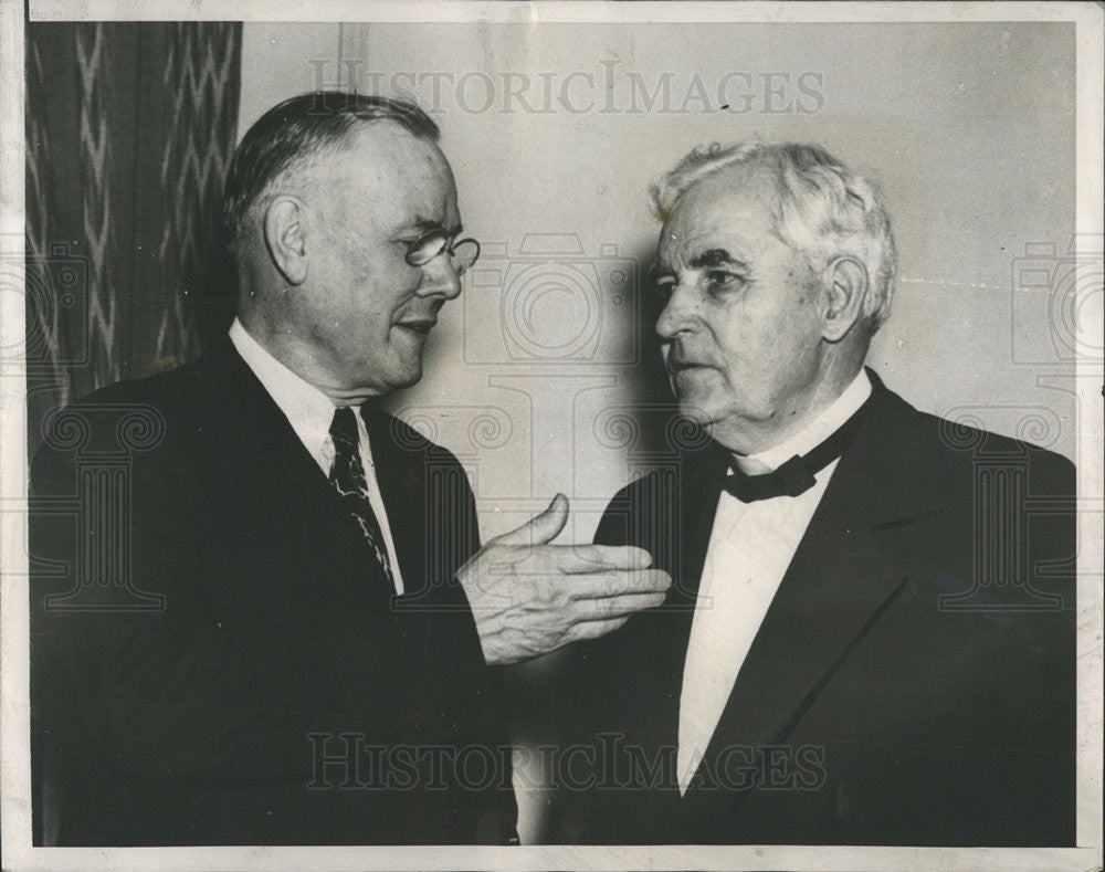 1939 Press Photo Frank Morrison American Secretary Treasurer American Federation - Historic Images