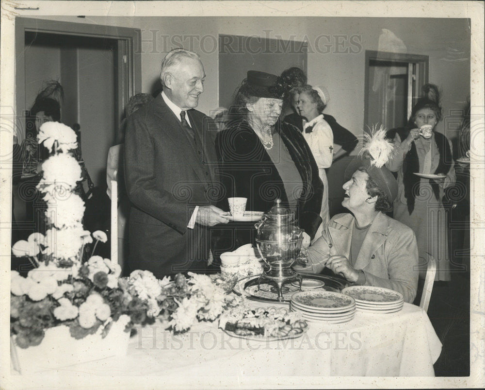 1949 Press Photo MR MRS CHARLES H. MORSE MRS. JAMES GOUGH - Historic Images