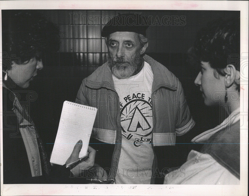 1991 Press Photo Rev. Rovert Bossie - Historic Images