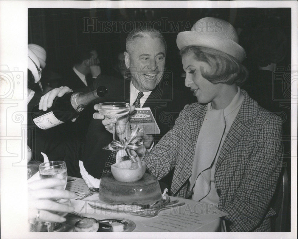 1962 Press Photo J. HADLEY EVANS PRESIDENT HENRY C. LYTTON  CO VESNA RAVRANSK - Historic Images