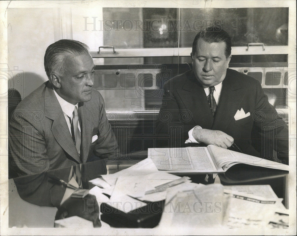 1941 Press Photo Mr. Evans - Historic Images