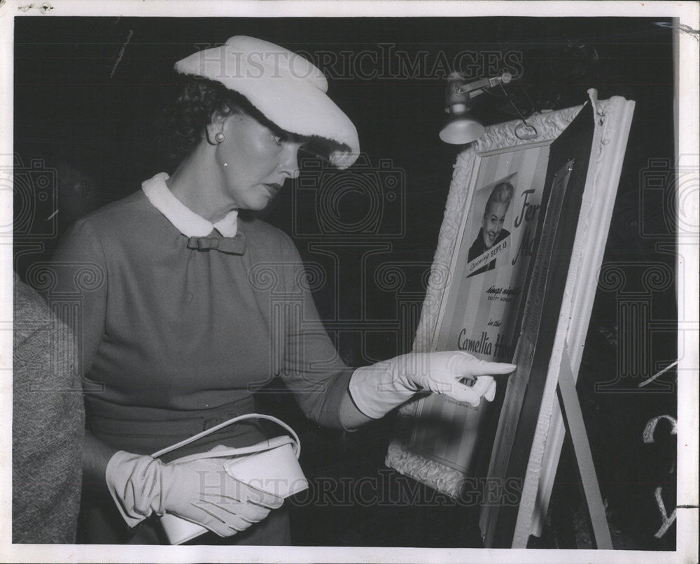 1957 Press Photo MRS. THEODORE J. MORRIS - Historic Images