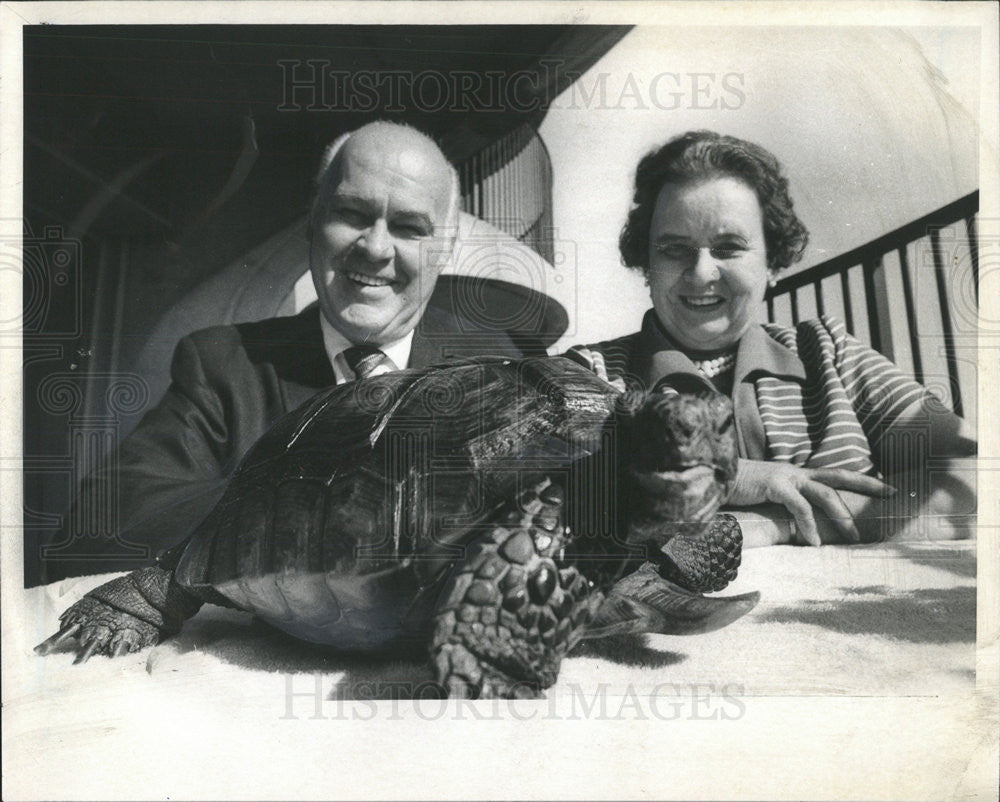 1971 Press Photo mr and Mrs Dugold Morrison - Historic Images