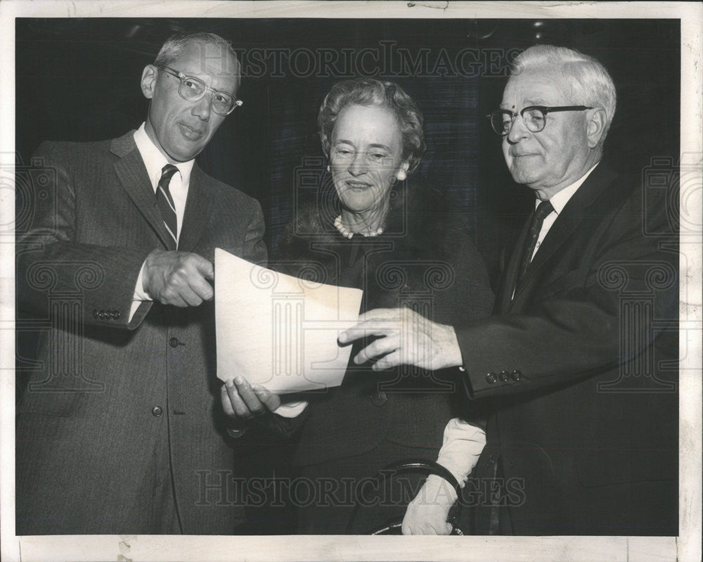 1962 Press Photo John pirie Jr  Pres Illinois Division American Cancer society - Historic Images