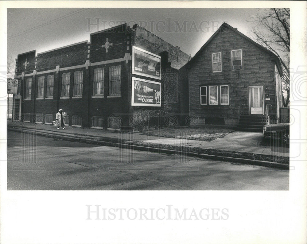 1986 Press Photo Chicago Buildings Owned Clarence McClain Former City Hall Aide - Historic Images