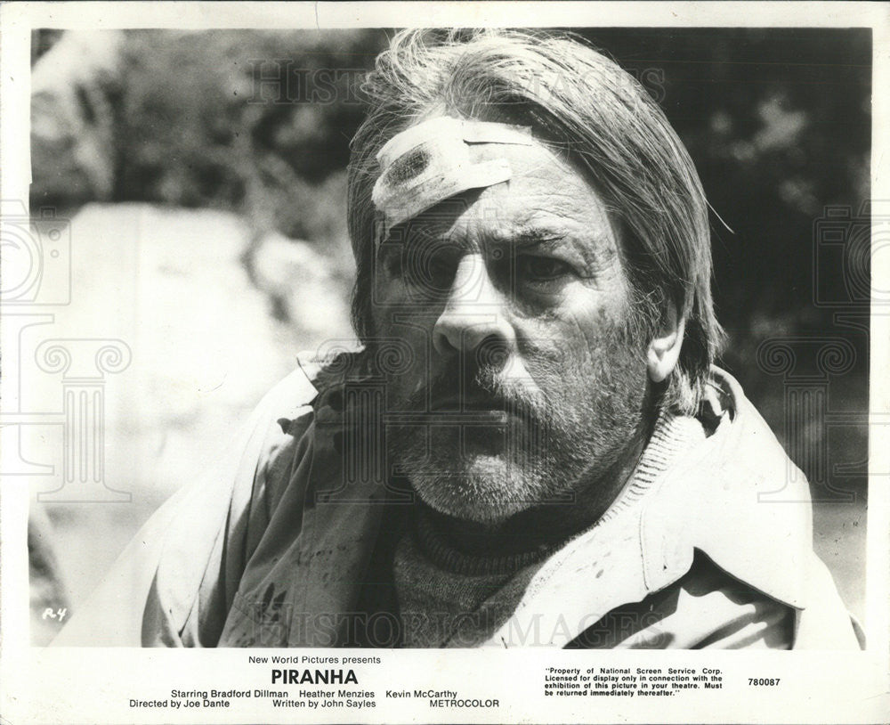 1978 Press Photo Kevin McCarthy Actor Piranha Film Movie - Historic Images