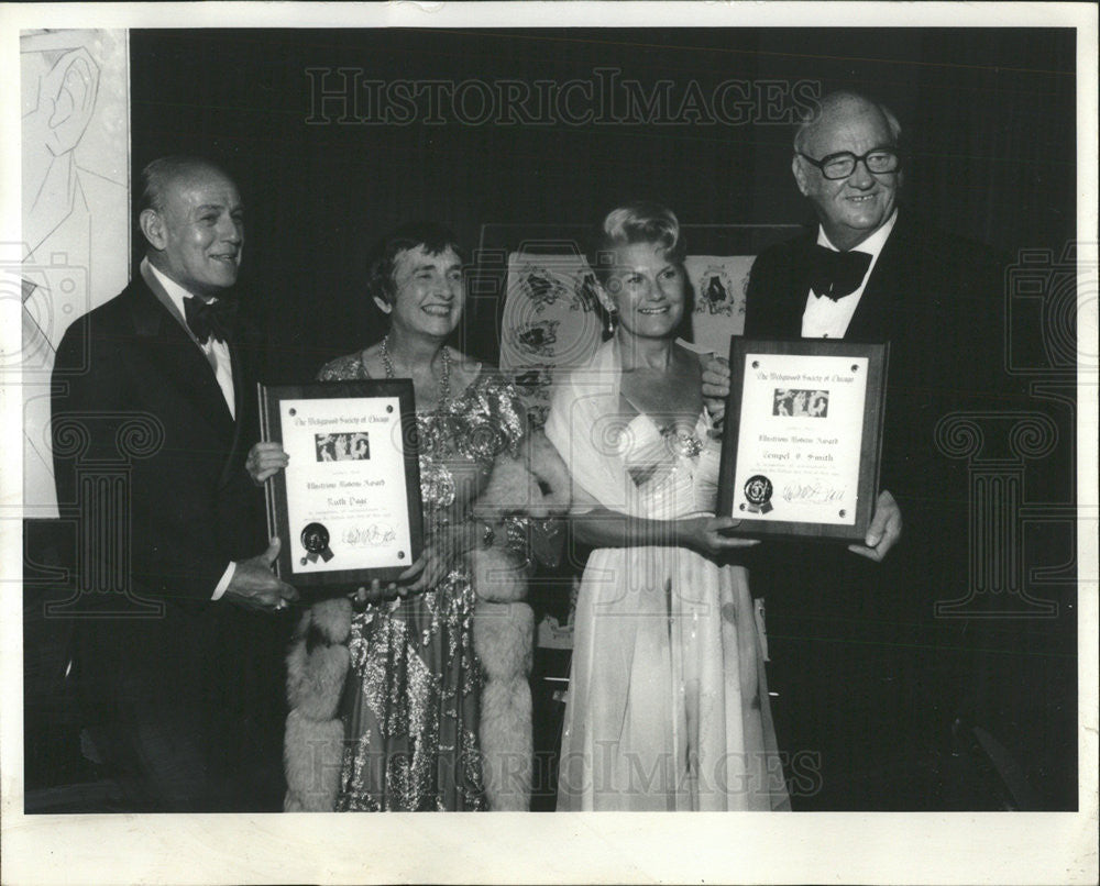 Press Photo Lawrence Marshall Pucci John Caryl Pucci Rettaliata Chicago Wedgwood - Historic Images