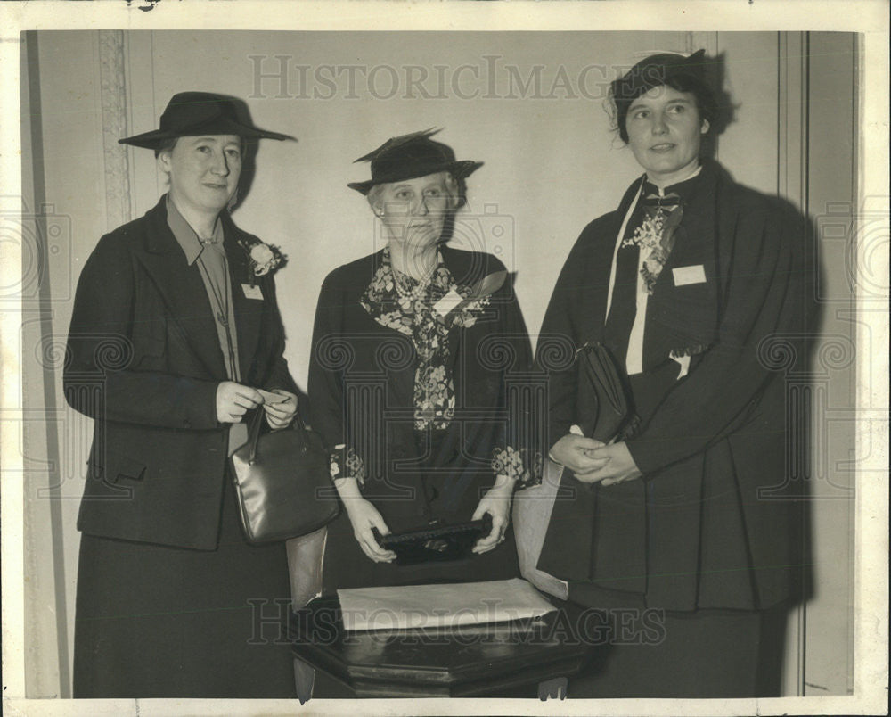 1939 Press Photo George Bogert Cook County League President annual convention - Historic Images