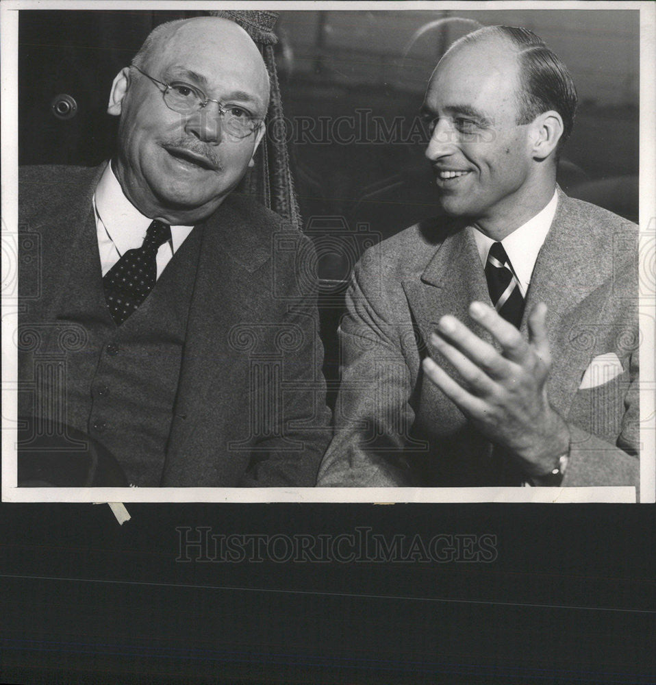 1938 Press Photo Jimmy Roosevelt Son President Franklin Walter Murphy - Historic Images