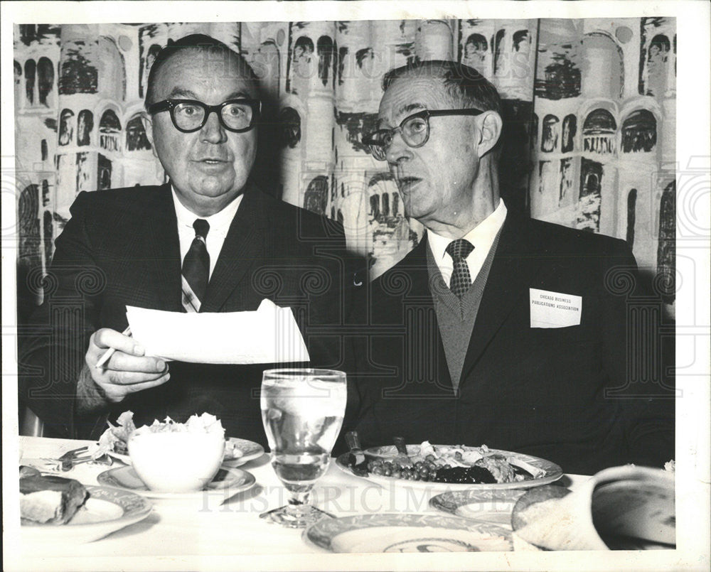 1963 Press Photo John Reardon CBPA Publications Service Bureau A. Scott Dowd - Historic Images