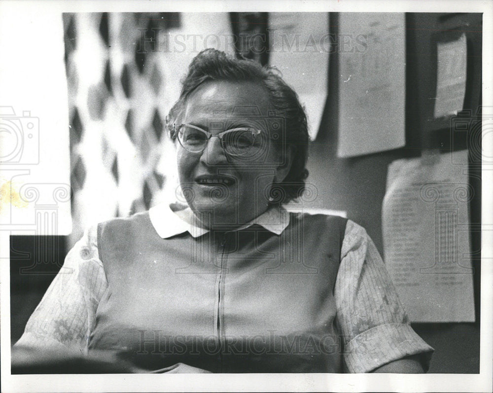 1972 Press Photo MRS. RUTH R. RECKINGER HIGH SCHOOL COUNSELOR - Historic Images