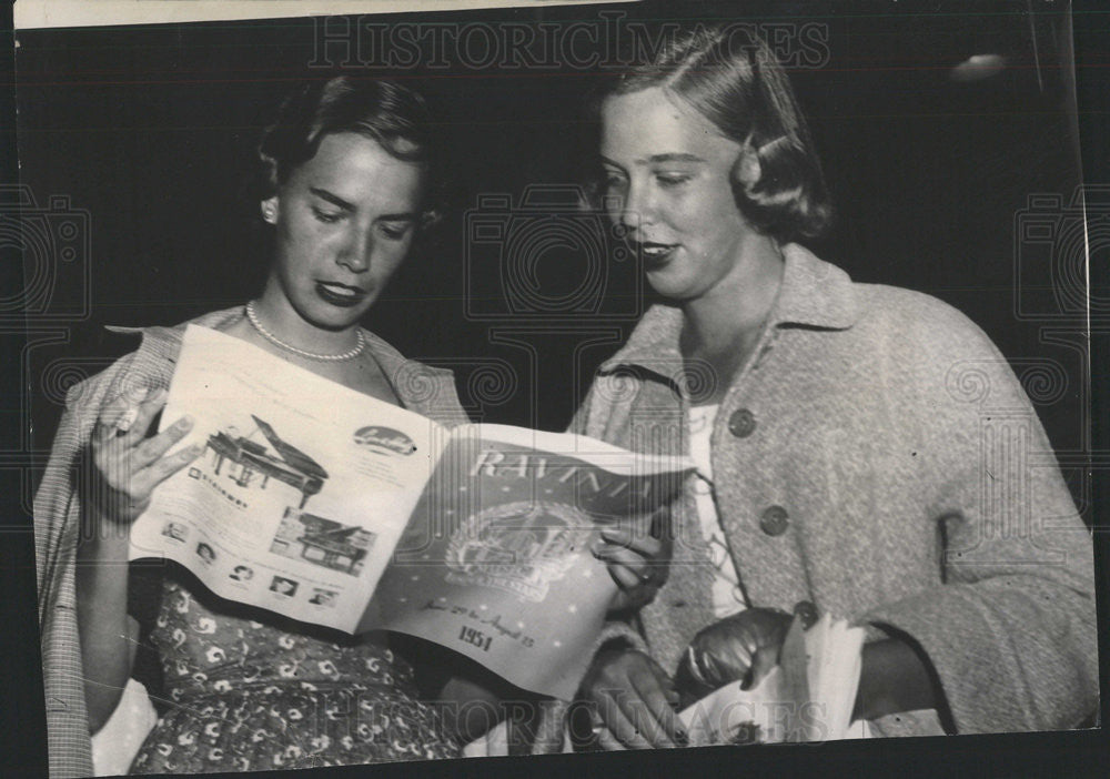 1954 Press Photo Philip Reddy Barnes Donnelly Ravinia Concert - Historic Images