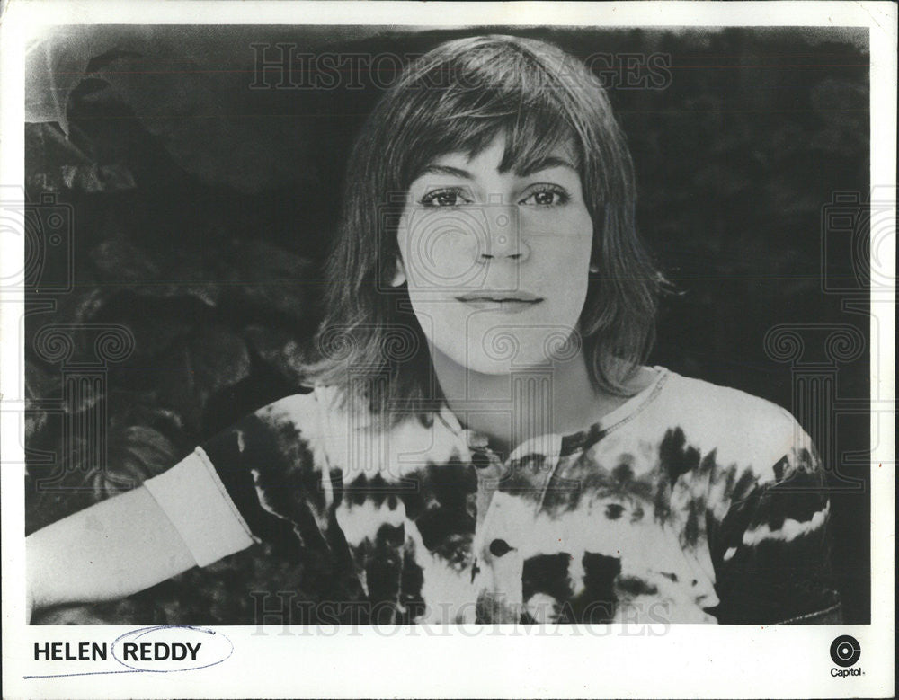 1982 Press Photo Helen Reddy Australian American singer actress - Historic Images