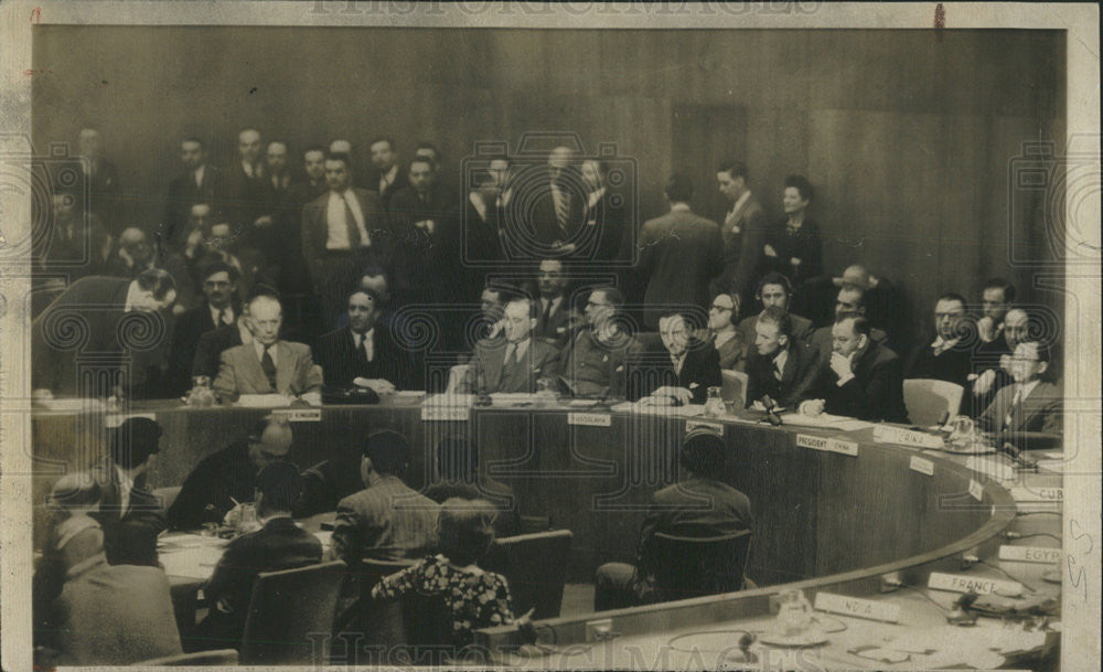 1950 Press Photo Yakov Alexandrovich Malik Soviet United Nations Diplomat - Historic Images