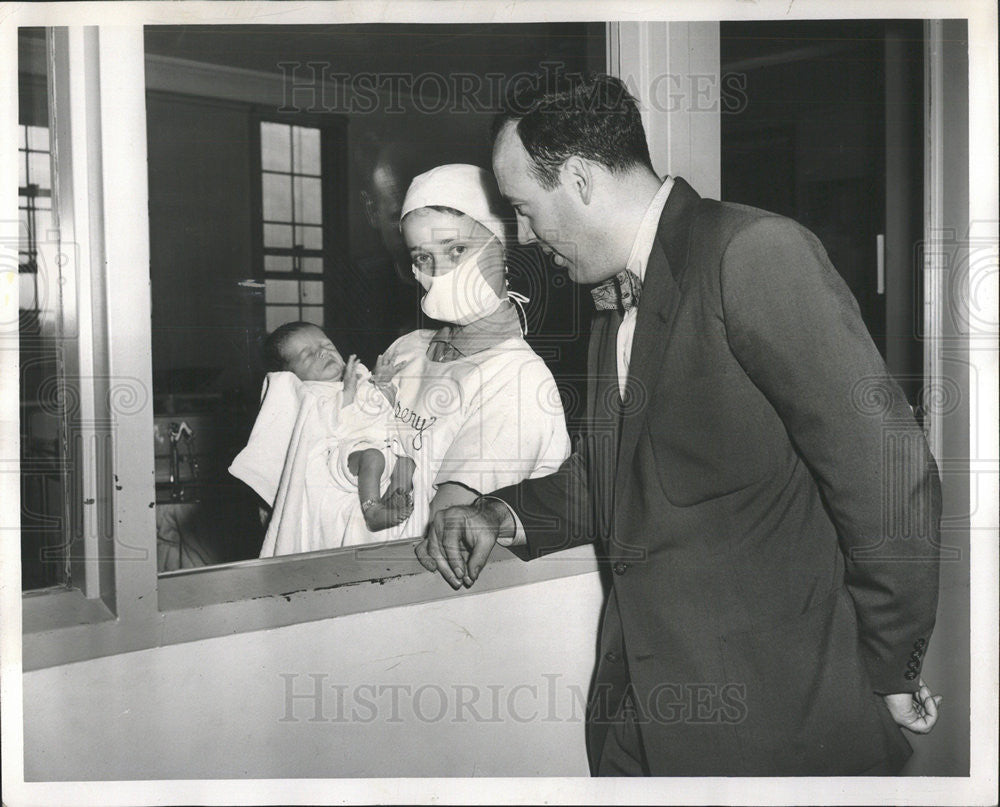 1954 Press Photo Robert Merriam Alderman - Historic Images