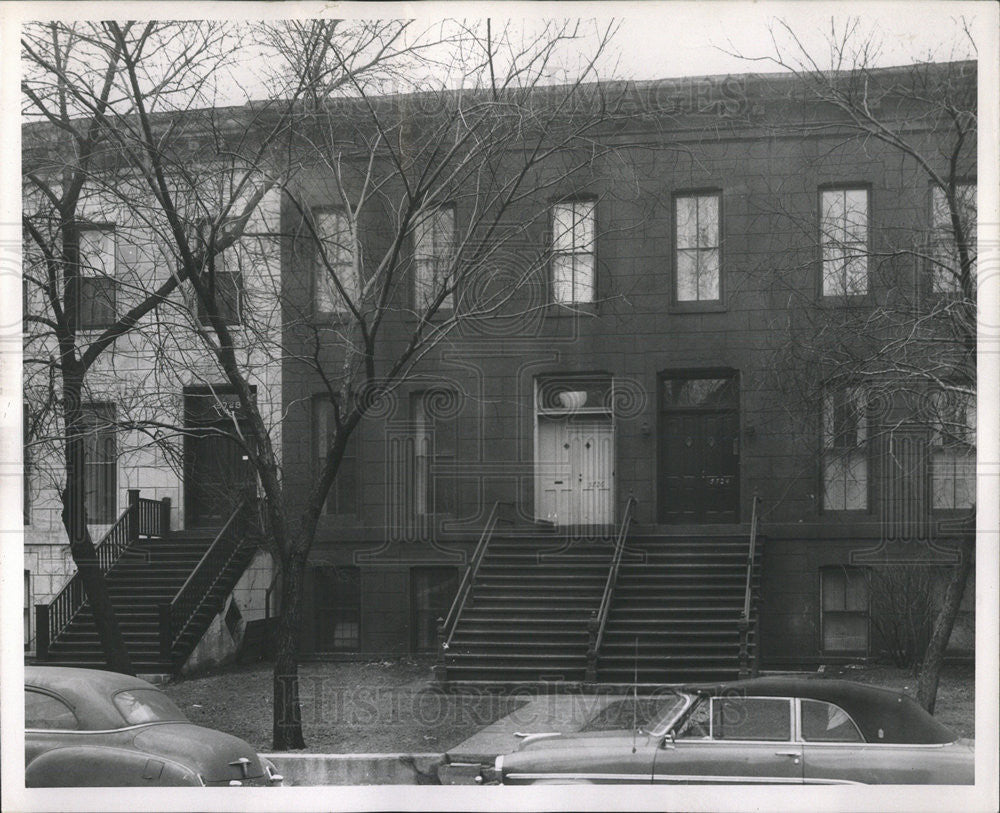 1955 Press Photo Robert Merriam Home Dorchester Ave - Historic Images