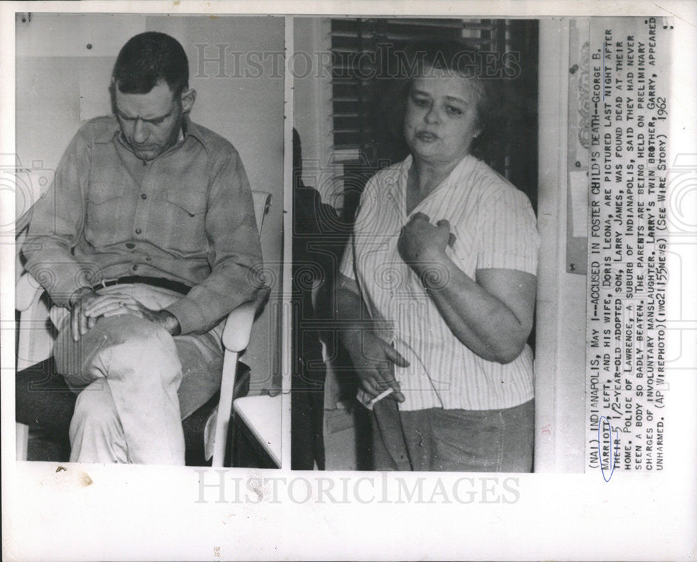 1962 Press Photo George B Marriott American Policeman Chicago Illinois - Historic Images