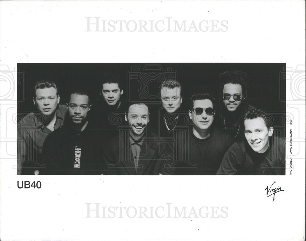 1993 Press Photo UB40 BRITISH POP BAND - Historic Images