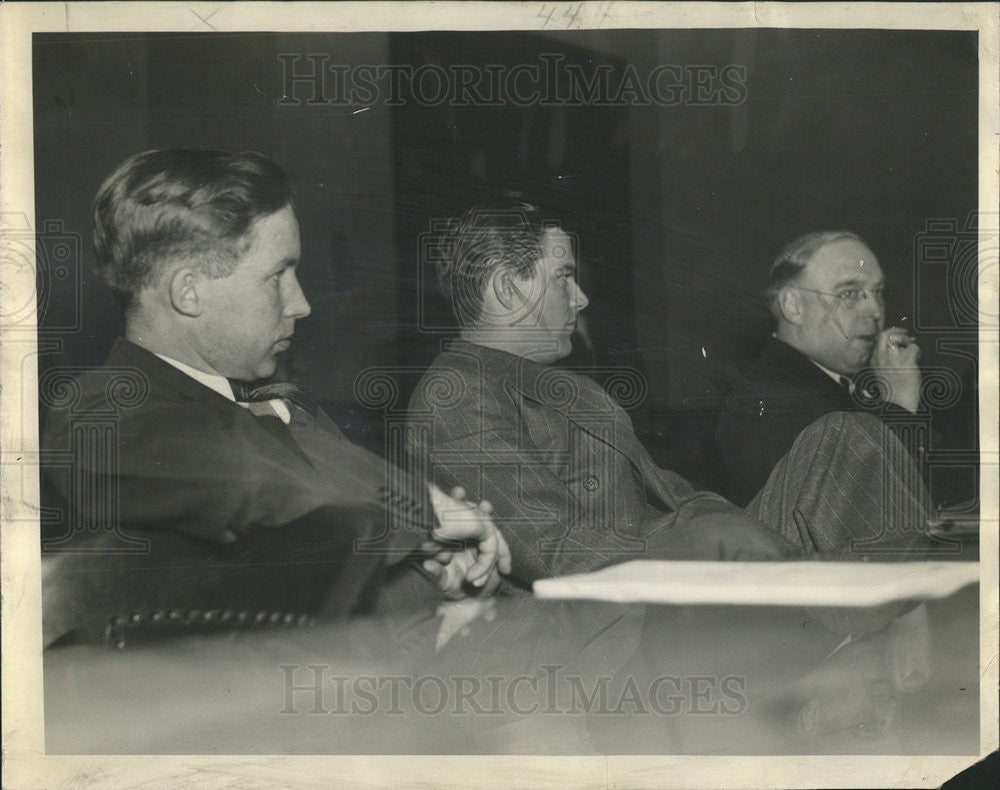 1950 Press Photo Chicago Plannin Commission - Historic Images
