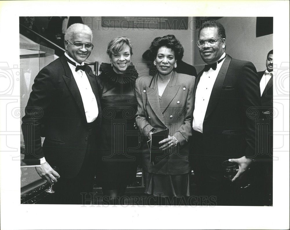 1993 Press Photo SHARON LOWRY JIM TONI FAYE MATTHEW WHITEHEAD - Historic Images