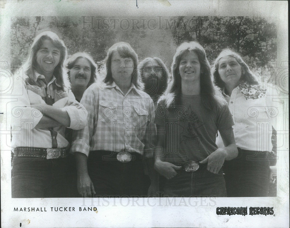 1974 Press Photo Marshall Tucker Band - Historic Images