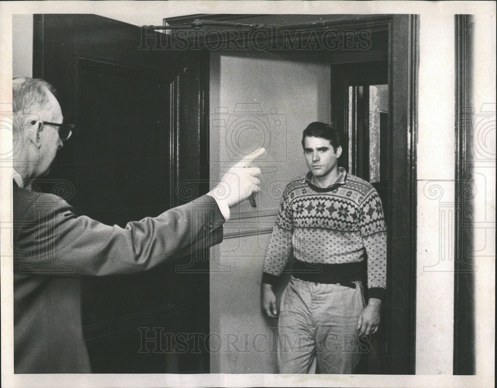 1963 Press Photo Richard Mattox Harvey Weinstein Murder - Historic Images