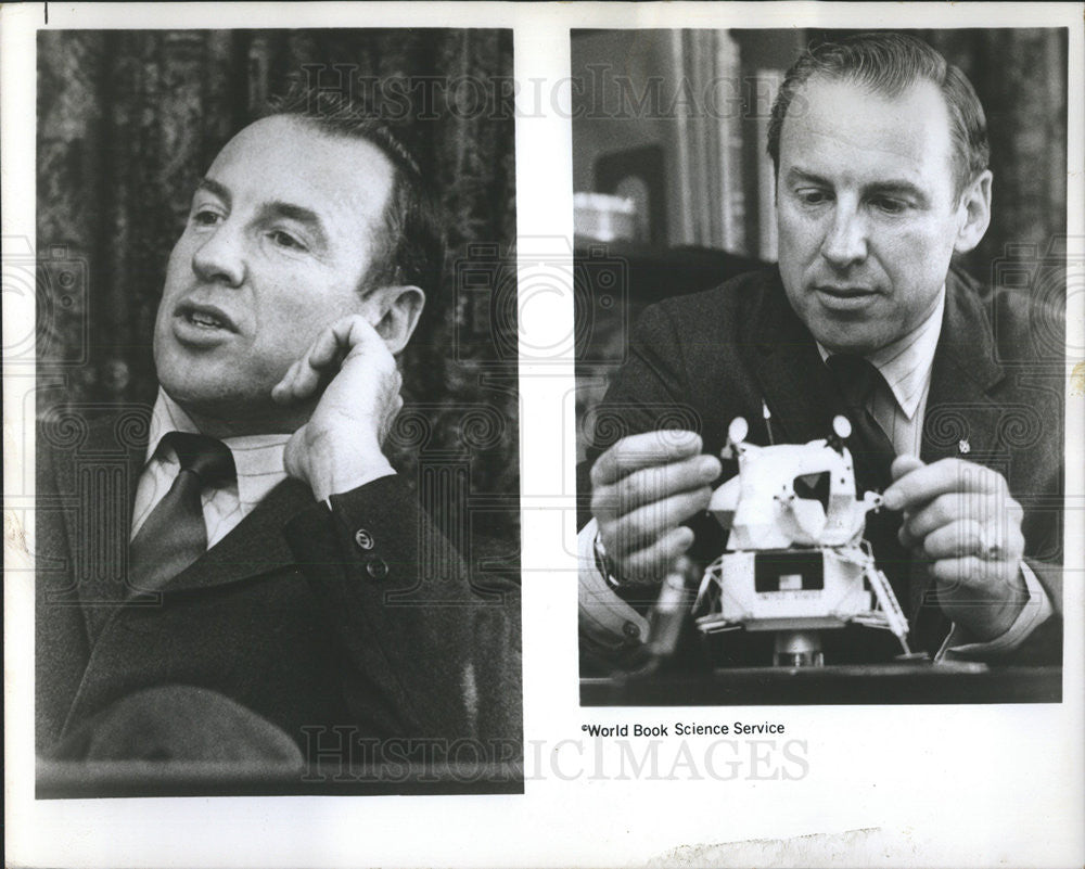 1970 Press Photo James Lovell Jr..Gemini 7 - Historic Images