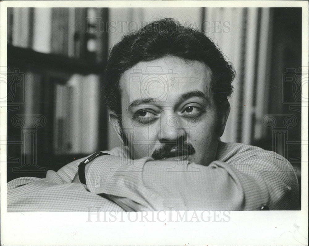 1982 Press Photo Jay Robert Nash,writer - Historic Images