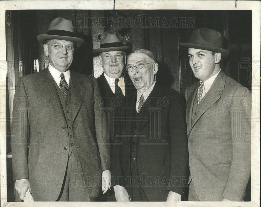 1943 Press Photo Rare Smiling Photo Of Politician John T Nash - Historic Images