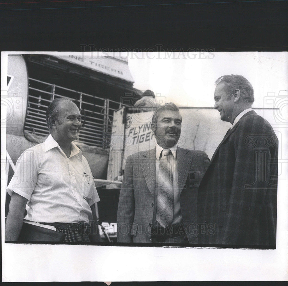 1976 Press Photo Virgil Bachtel,Tom Delaney,David Mears - Historic Images