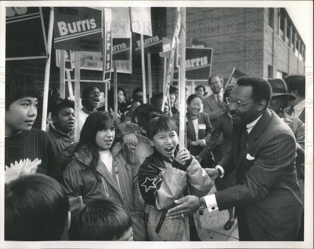 1990 Press Photo &quot;Whistle Stop Campaign&quot; - Historic Images