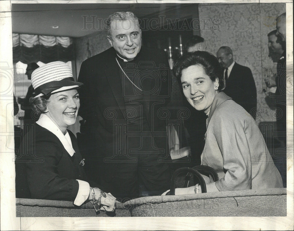 1963 Press Photo Episcopal Luncheon - Historic Images