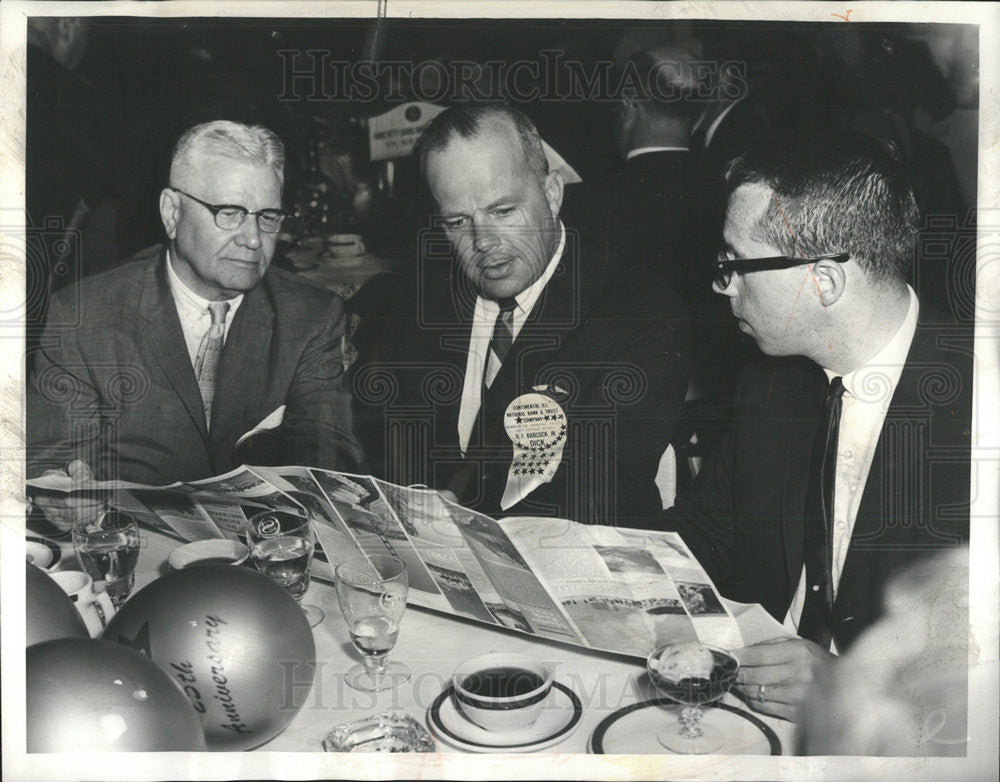 1963 Press Photo Buisness Executives - Historic Images