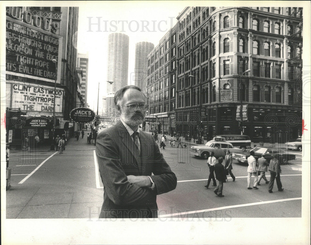 1984 Press Photo Ed Lawrence, real estate developer - Historic Images