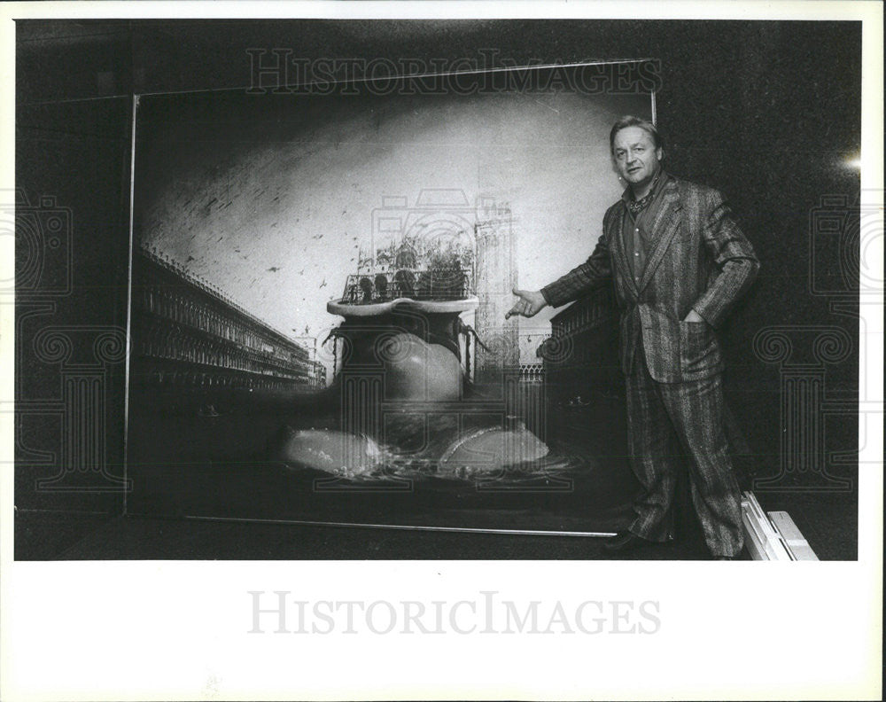 Press Photo Ludevico De Luigi Italian Artist - Historic Images