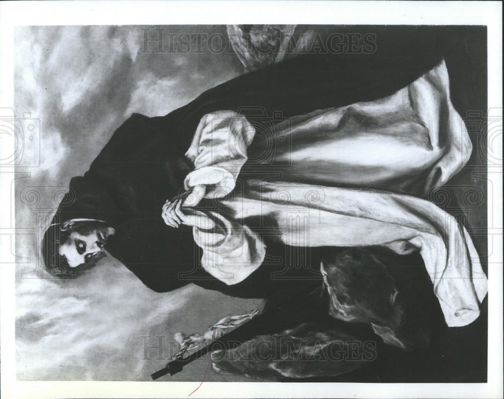 1982 Press Photo El Greco Spanish Renaissance Artist Painter - Historic Images