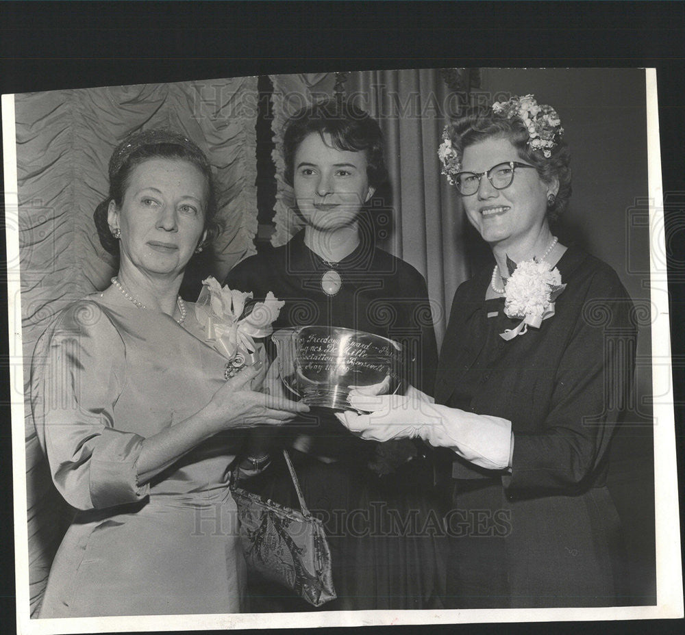 1960 Press Photo Choreographer Agnes DeMille Annual Dollars Scholars Luncheon - Historic Images