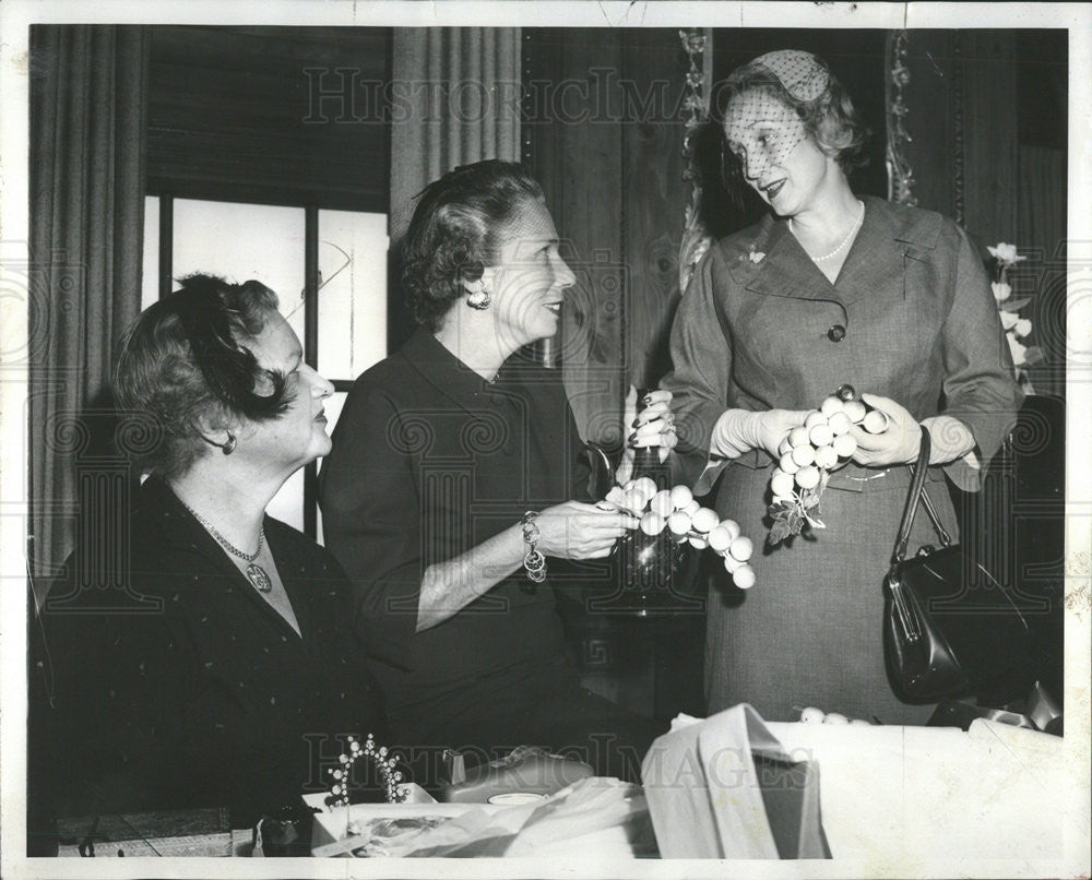 1958 Press Photo MRS. DONALD LA CHANCE MRS. CHARLES MRS. JOHN T. BEATTY - Historic Images