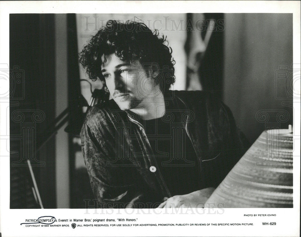 1994 Press Photo Patrick Dempsey American actor &quot;With Honors&quot; poignant Drama - Historic Images