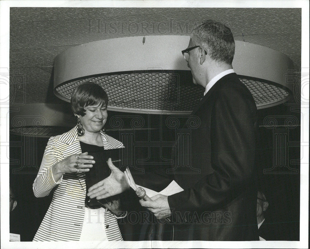 1973 Press Photo Mrs.Elizabeth Jackson McLean assistant Commissioner Madison - Historic Images
