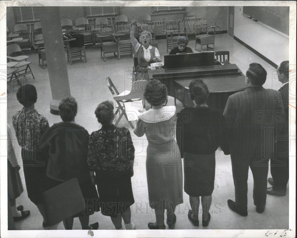 1960 Press Photo Marjorie Lawrence Research Proffesor Of Music At University - Historic Images