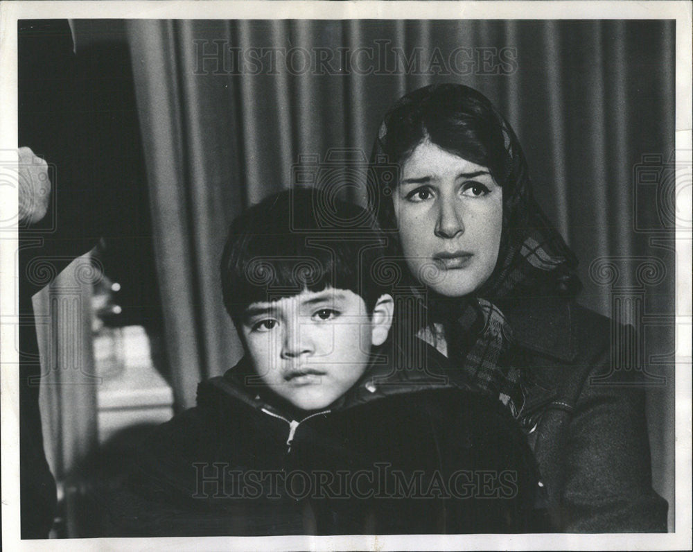 1972 Press Photo Maria Cadena Son Gustavo - Historic Images