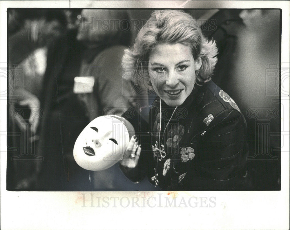 1980 Press Photo Picture of Kathy Byrne Photographer Kevin Horan - Historic Images