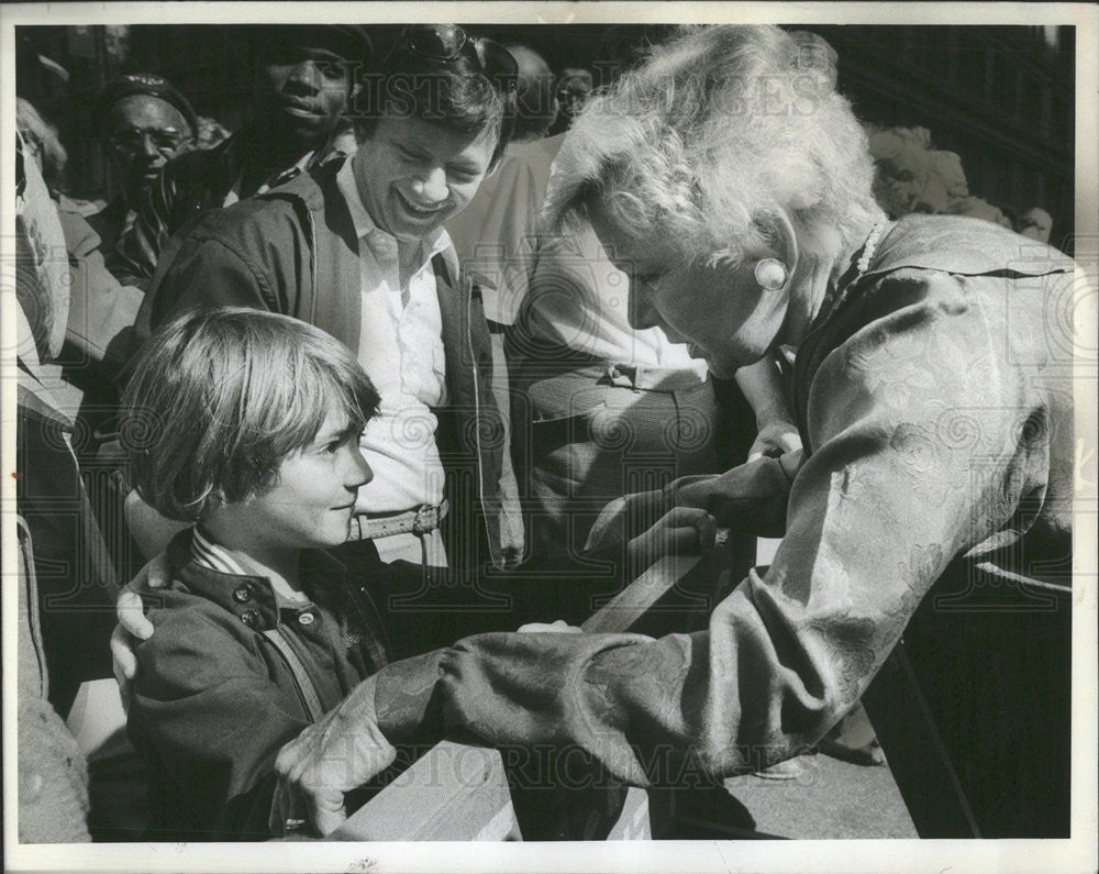 1982 Press Photo United States Politician Chicago City Mayor Jane Byrne - Historic Images