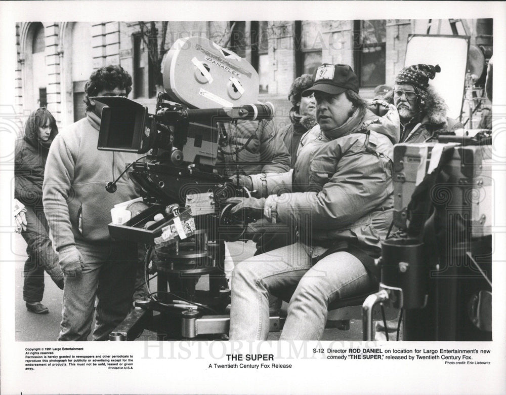 Press Photo Rod Daniel American director Largo Entertainment &quot;The Super&quot; comedy - Historic Images