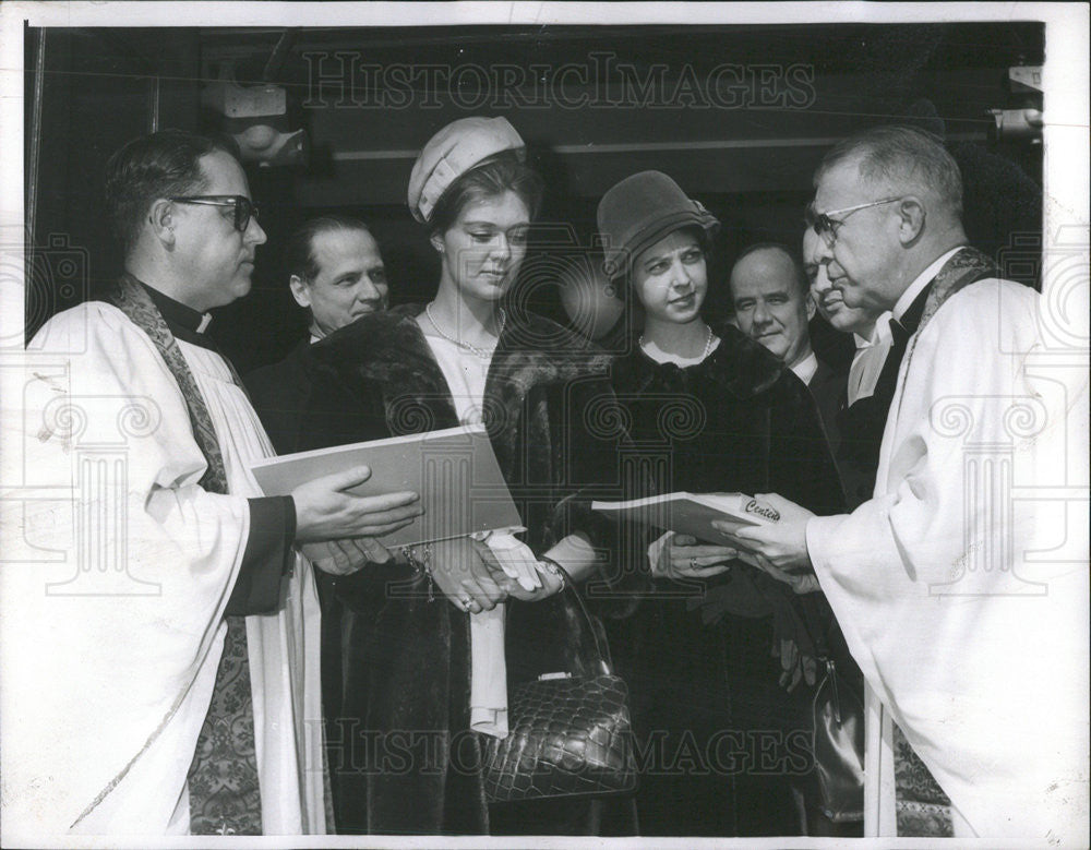 1960 Press Photo BIRGITTA SWEDISH PRINCESS AUGUSTANA LUTHERAN CHURCH - Historic Images